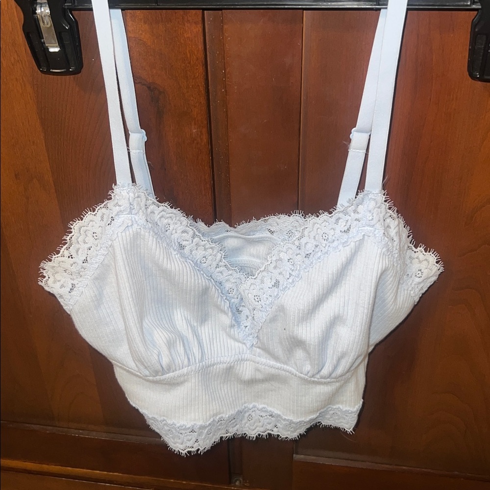 Aerie light blue  Lace Bralette/tank